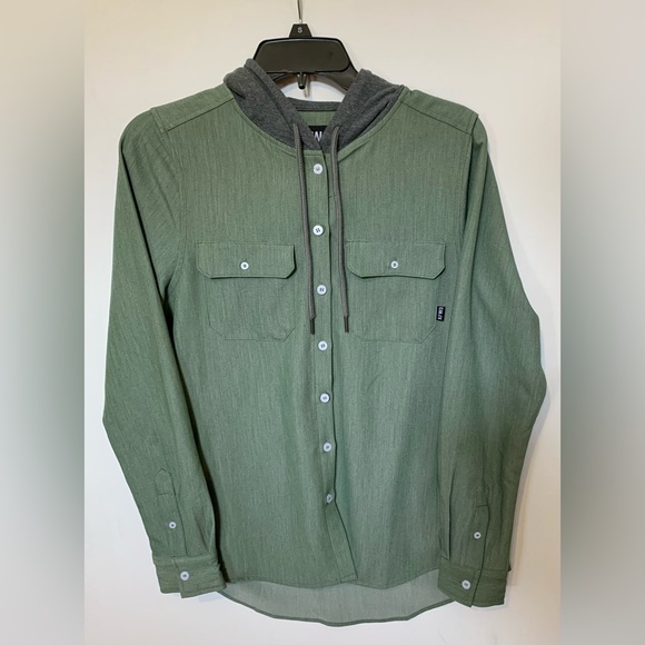 Hooded Chambray Jacket (Lightweight) - Picture 5 of 8